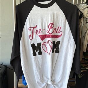 Soffe Black and White Short Sleeve Tee